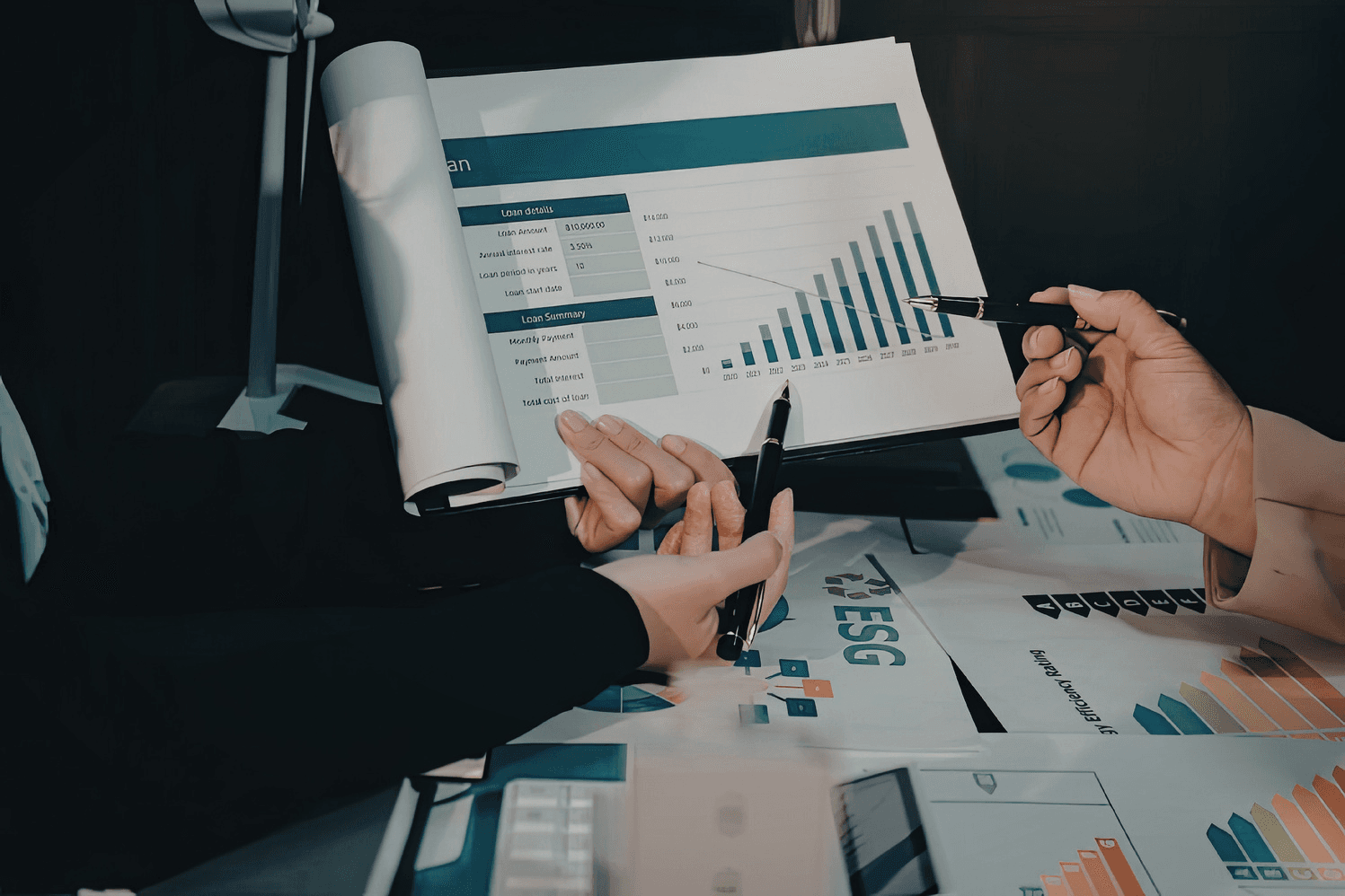 Financial and reporting-driven business operations